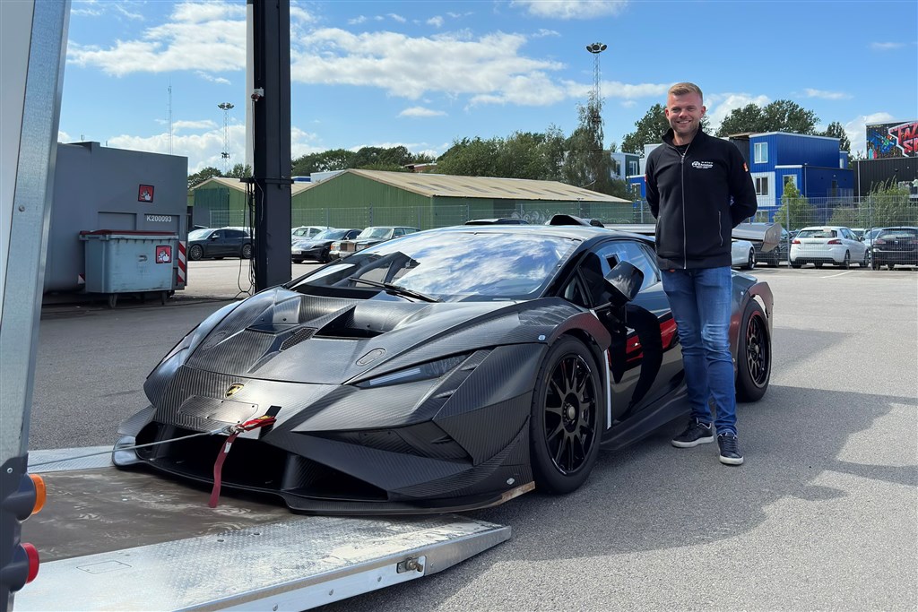 Ved Grand Prixet på FDM Jyllandsringen den 18.-20. august starter Marco Gersager i denne Lamborghini Huracan Super Trofeo Evo II.